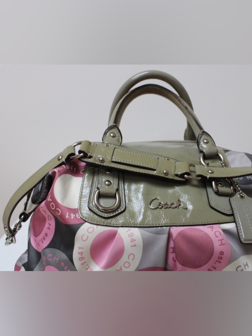 Vintage Coach Ashley satchel bag - Picture 9 of 15
